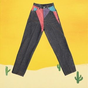 (SOLD) Vintage “Panhandle Slim” High Rise Black Jeans ✨